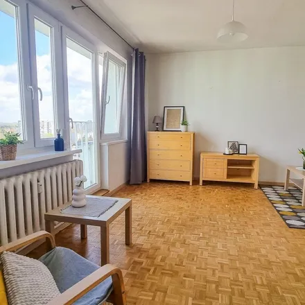 Rent this studio apartment on Korsykańska 7A in 02-914 Warsaw, Poland