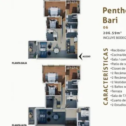 Buy this 3 bed apartment on Camino Real de Carretas in Hércules, 76024 Querétaro