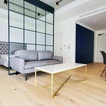 Rent this studio apartment on Dulke House in Orchard Place, London