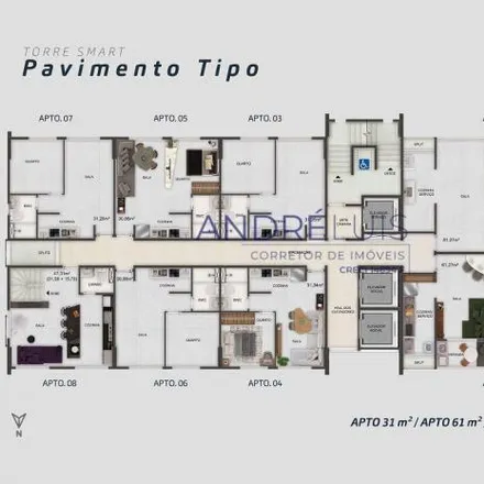 Buy this 1 bed apartment on Alameda Unique in Rua Laura Maciel Santos, Maurício de Nassau