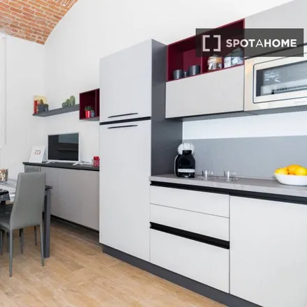 Rent this 1 bed apartment on Via Santa Giulia 21 bis/f in 10124 Turin TO, Italy