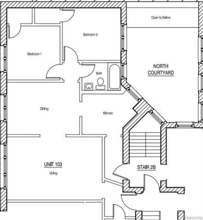 Image 3 - 10210 2nd Avenue, Detroit, MI 48202, USA - Apartment for rent