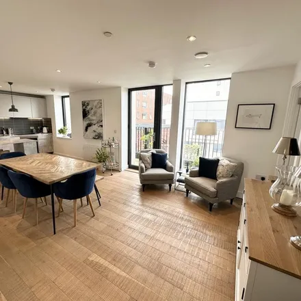 Rent this 3 bed apartment on Flint Glass Wharf in 35 Radium Street, Manchester
