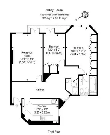 Image 3 - Abbey House, 1a Abbey Road, London, NW8 9AA, United Kingdom - Apartment for rent