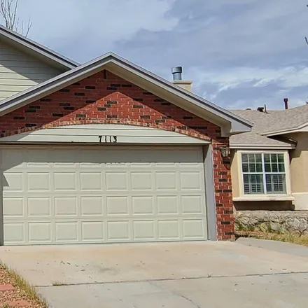 Rent this 3 bed house on 7113 Tierra Roja Street in El Paso, TX 79912