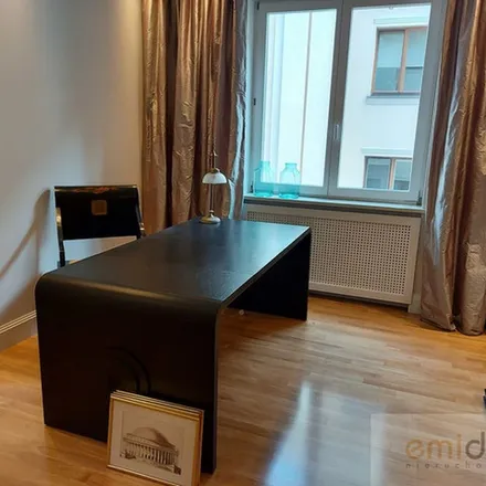 Rent this 4 bed apartment on Płyćwiańska 3 in 02-713 Warsaw, Poland