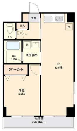 Image 2 - 七田式幼児教室, Ayasegawa River-dori St., Ayase 3-chome, Adachi, 120-0005, Japan - Apartment for rent