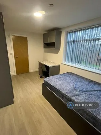 Rent this studio apartment on 118 Humphrey Road in Gorse Hill, M16 9DF