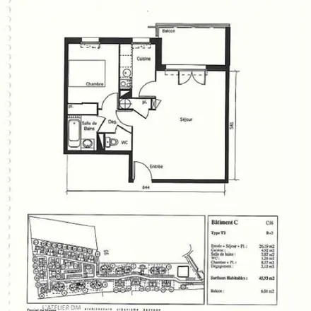 Rent this 2 bed apartment on 2 Rue Émile Martin Dantagnan in 33240 Saint-André-de-Cubzac, France