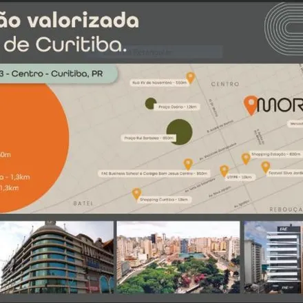 Buy this studio apartment on Rua André de Barros 530 in Centro, Curitiba - PR