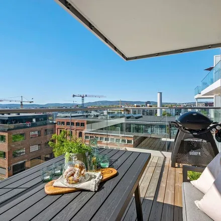 Rent this 1 bed apartment on Grønvoll allé 22 in 0661 Oslo, Norway