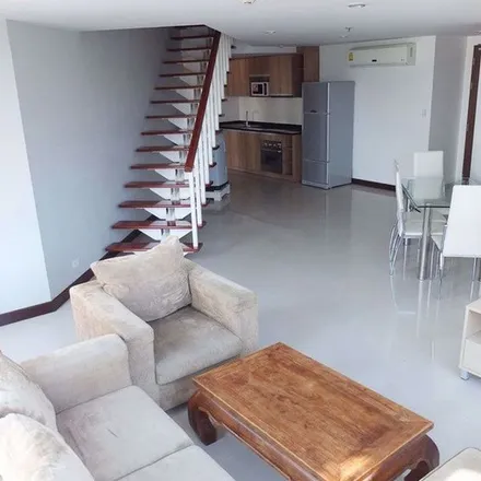 Rent this 3 bed apartment on Soi Sai Nam Thip 2 in Khlong Toei District, Bangkok 10110