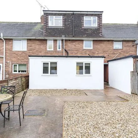 Rent this 1 bed townhouse on 23 Browning Close in Exeter, EX2 6ND