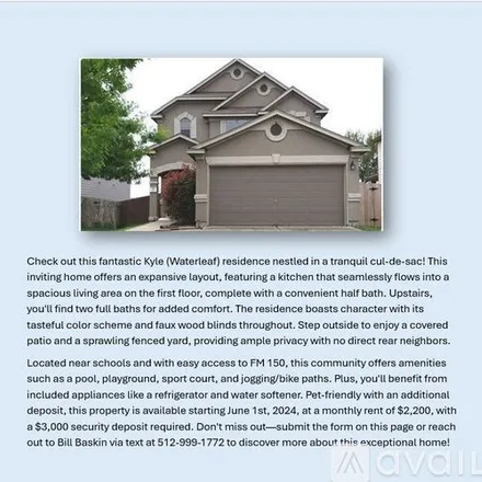 Rent this 3 bed house on 120 Clover Cove
