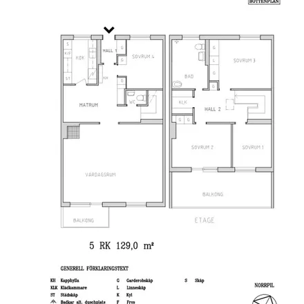 Rent this 5 bed apartment on Ruddammsgatan in 803 20 Gävle, Sweden