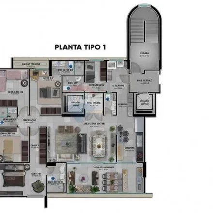 Image 1 - Smart Fit, Rua Neuza Farache, Capim Macio, Natal - RN, 59082-095, Brazil - Apartment for sale