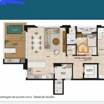 Buy this 3 bed apartment on Rua 13 in Setor Marista, Goiânia - GO
