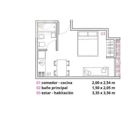Buy this studio apartment on General José Gervasio Artigas 3126 in Villa del Parque, C1417 CUN Buenos Aires