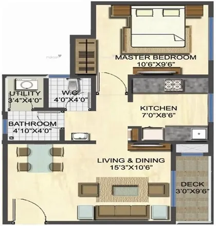 Image 2 - Nandivili Road, Dombivli East, Kalyan-Dombivli - 421203, Maharashtra, India - Apartment for rent