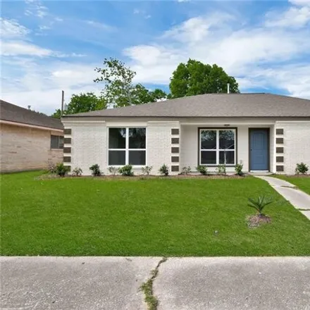 Rent this 3 bed house on Warkworth Drive in Houston, TX 77085