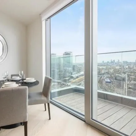 Buy this 2 bed apartment on Charrington Tower in 11 Biscayne Avenue, London