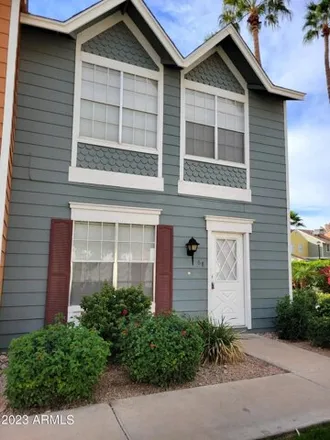 Rent this 2 bed townhouse on North Hartford Street in Chandler, AZ 85224