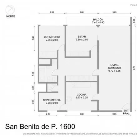 Buy this 2 bed apartment on San Benito de Palermo 1624 in Palermo, C1426 ABC Buenos Aires