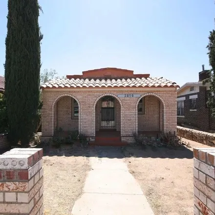 Rent this 2 bed house on 2816 Nashville Avenue in El Paso, TX 79930