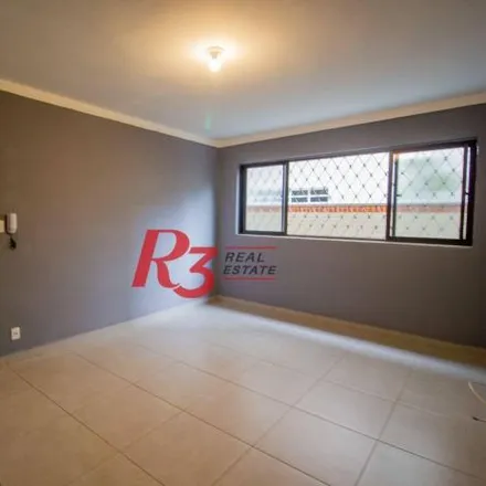 Rent this 3 bed apartment on Avenida Doutor Bernardino de Campos in Campo Grande, Santos - SP