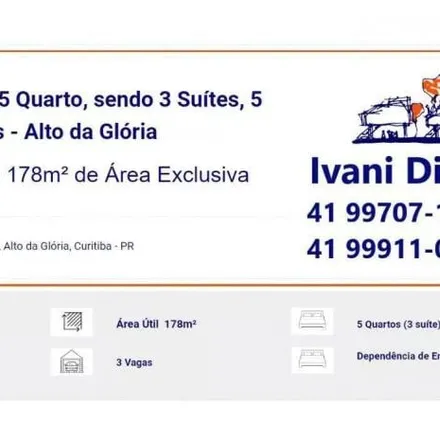 Buy this 5 bed apartment on Rua Floriano Essenfelder 106 in Alto da Glória, Curitiba - PR