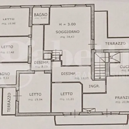 Rent this 5 bed apartment on Via delle Acciaierie in 06049 Spoleto PG, Italy
