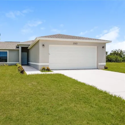 Rent this 3 bed house on 1505 Northwest 2nd Street in Cape Coral, FL 33993