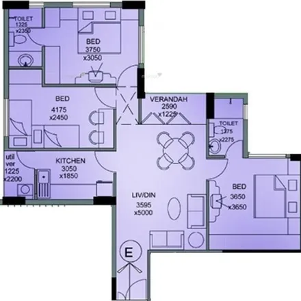 Rent this 3 bed apartment on Convent Road in Sealdah, Kolkata - 700014