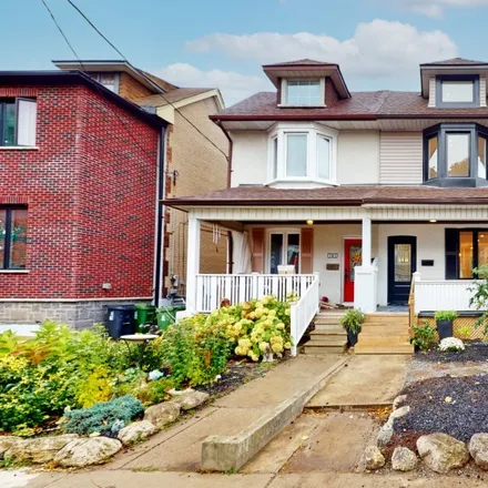 Buy this 3 bed townhouse on 17 Mountnoel Avenue in Old Toronto, ON M4J 5B5