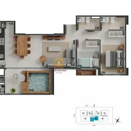 Buy this 2 bed apartment on Hakone Japanese N' Fusion in Rua T 55, Setor Marista