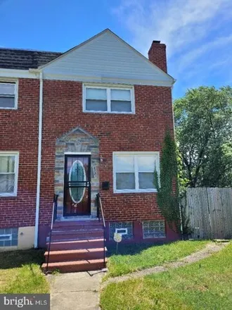 Rent this 3 bed house on 4721 Shamrock Ave in Baltimore, Maryland