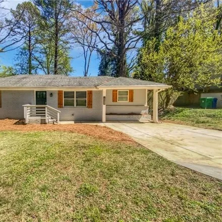 Buy this 3 bed house on 2106 Dellwood Place in Candler-McAfee, GA 30032