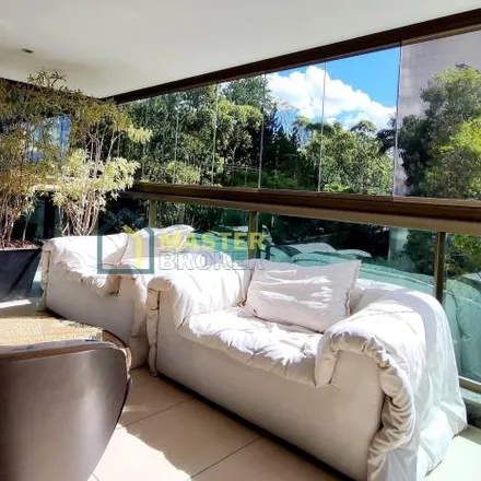 Buy this 4 bed apartment on Rua Rodrigo Otávio Coutinho in Belvedere, Belo Horizonte - MG