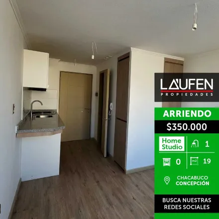 Rent this 1 bed apartment on Avenida Chacabuco 148 in 407 0268 Concepcion, Chile