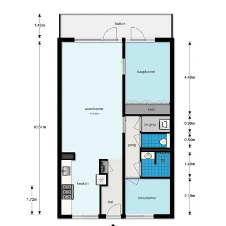 Image 6 - Kleiburg 32B, 1104 EA Amsterdam, Netherlands - Apartment for rent