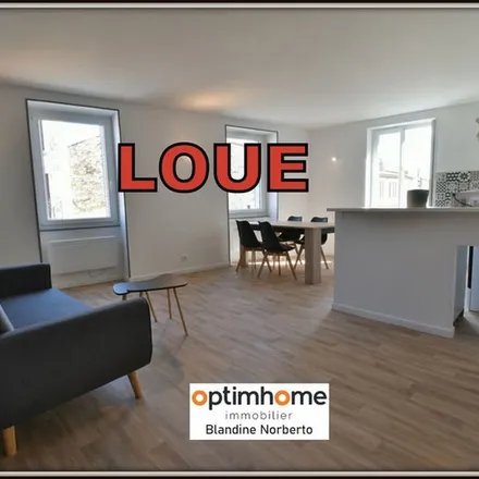 Rent this 2 bed apartment on 6 Rue Jean-Baptiste Farnoux in 63117 Chauriat, France