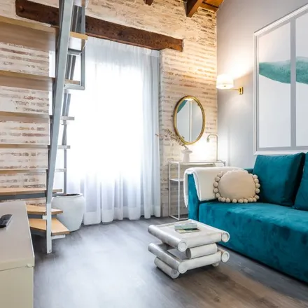 Rent this studio apartment on Plaça de Sant Sebastià in 8, 46008 Valencia