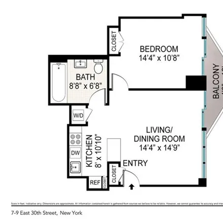 Image 9 - 7 E 30th St Apt 12B, New York, 10016 - Apartment for rent