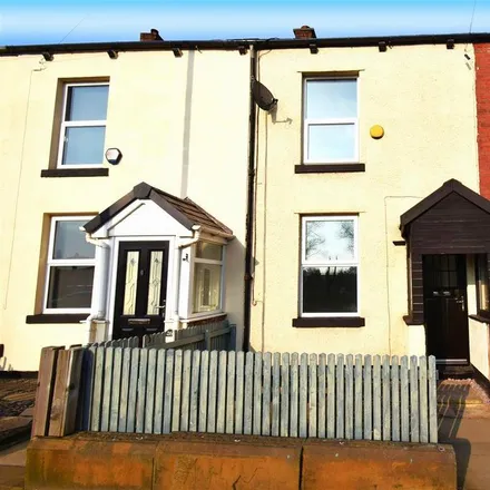 Rent this 2 bed townhouse on Fresh Barbershop in Chorley Road, Westhoughton