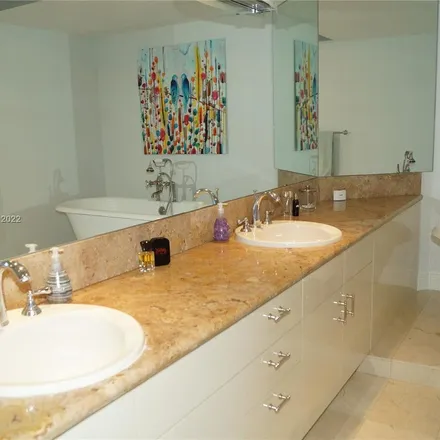 Rent this 2 bed apartment on West Williams Island Boulevard in Aventura, Sunny Isles Beach