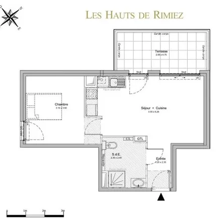 Buy this 1 bed apartment on L'Homme du 18 Juin in Place du Général de Gaulle, 06108 Nice