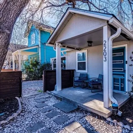 Rent this 3 bed house on 2203 Santa Rita Street in Austin, TX 78702