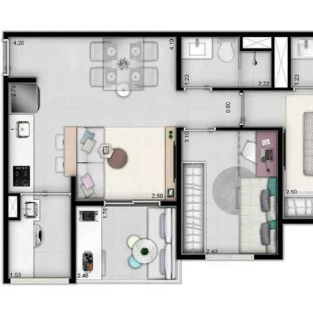 Buy this 2 bed apartment on Rua Marcilio Dias in Socorro, São Paulo - SP