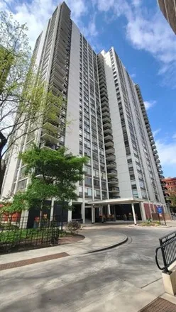 Rent this 1 bed condo on Sandburg Terrace in West Burton Place, Chicago