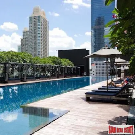 Rent this 2 bed apartment on Sathon Nuea Road in Soi Phiphat 2 Community, Bang Rak District